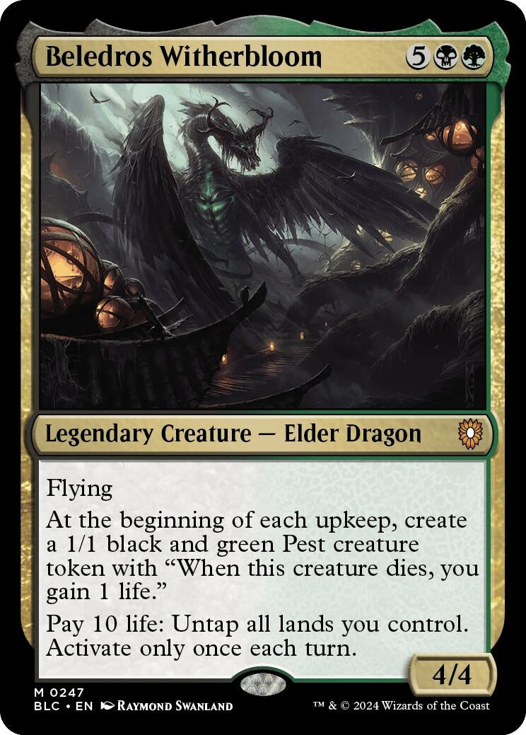 Beledros Witherbloom (247) [BLC]