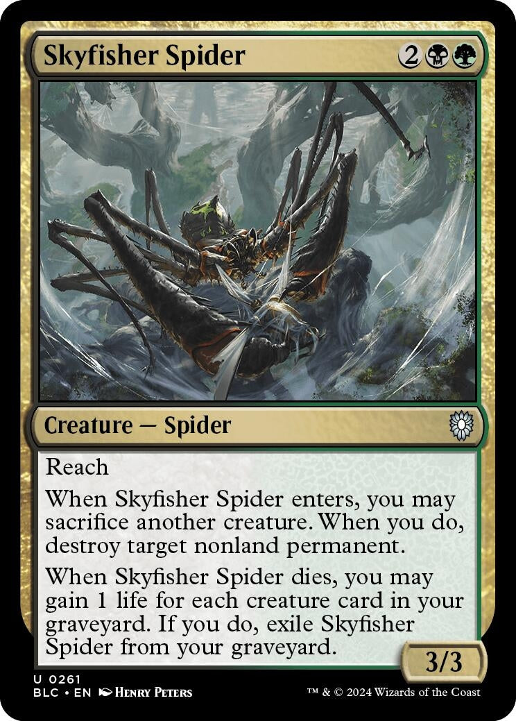 Skyfisher Spider (261) [BLC]