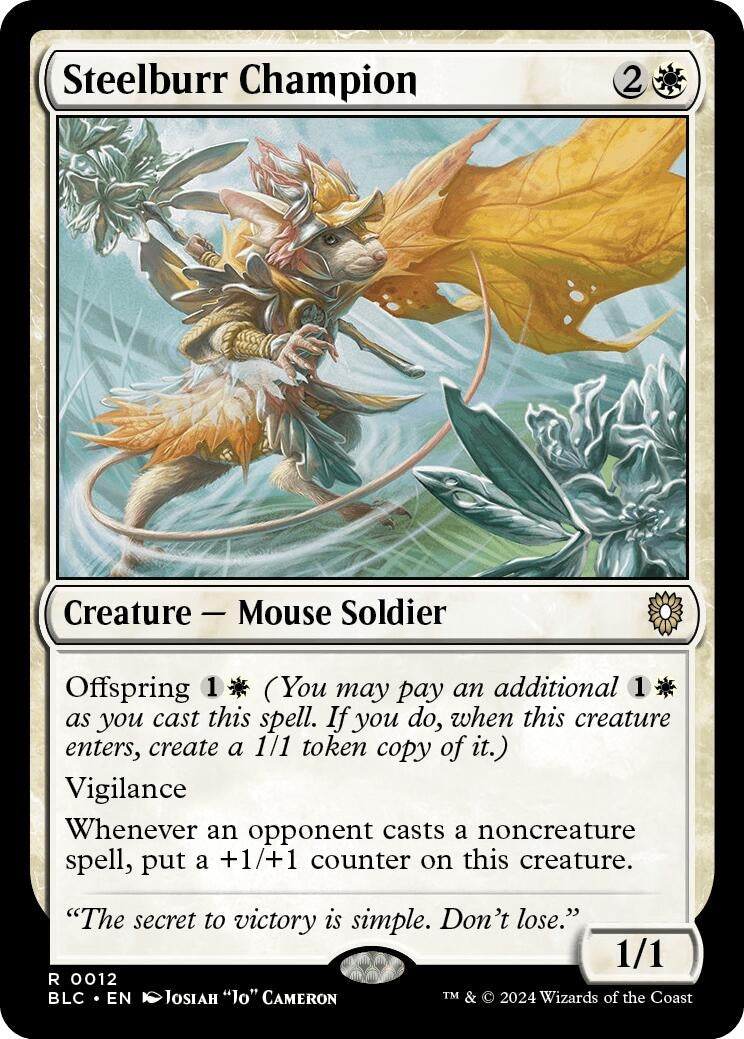Steelburr Champion (12) [BLC]