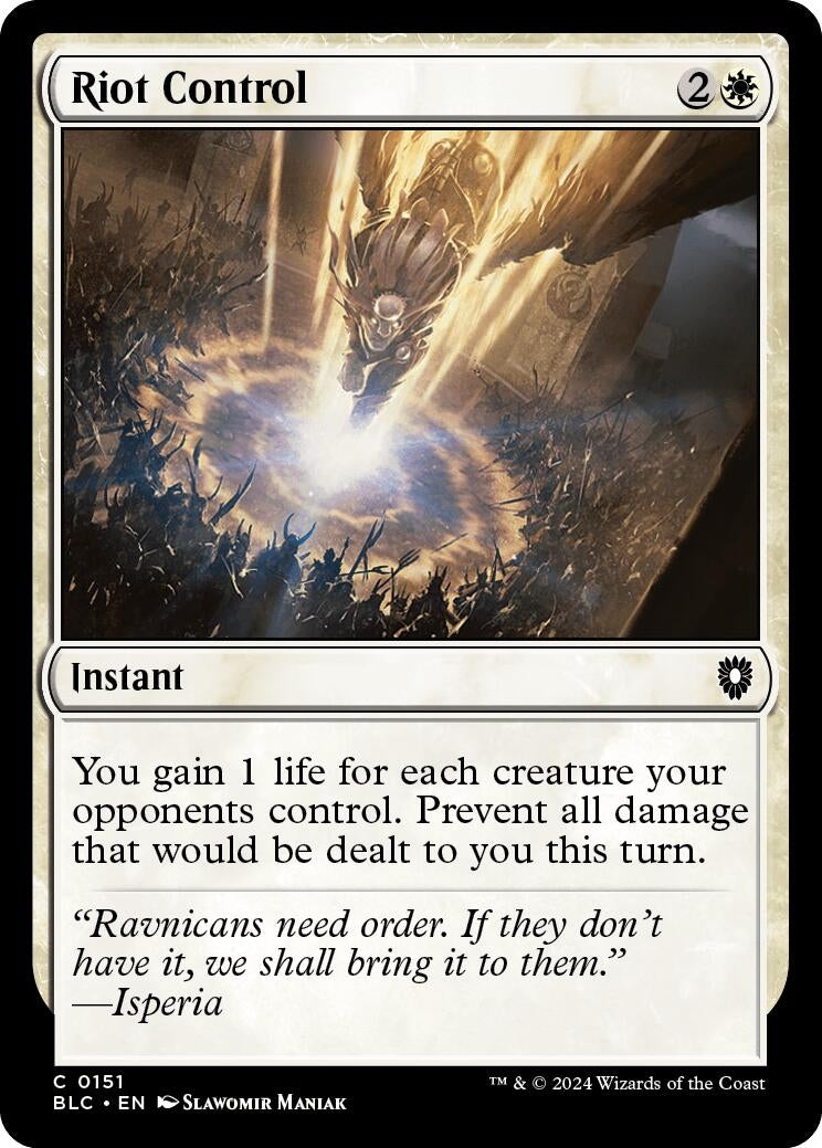 Riot Control (151) [BLC]