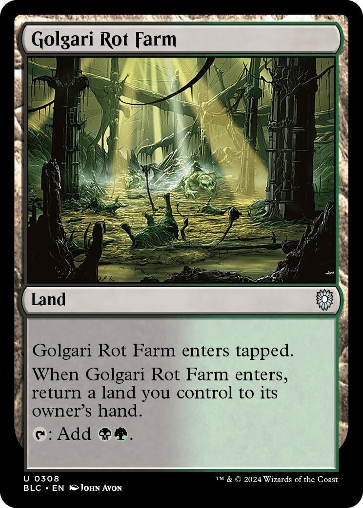 Golgari Rot Farm (308) [BLC]