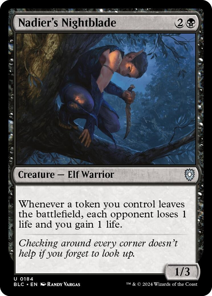 Nadiers Nightblade (184) [BLC]
