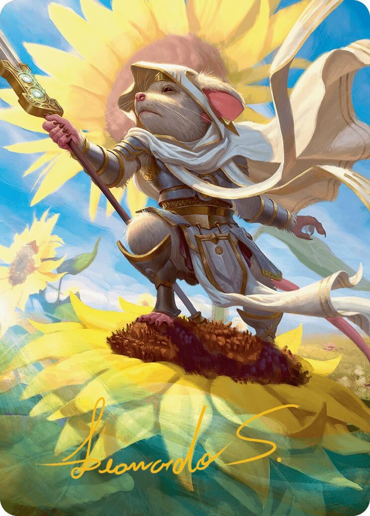 Elspeth Suns Champion Art Card Gold Stamped Signature (53) [ASBLB]