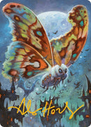 Luminous Broodmoth Art Card Gold Stamped Signature (48) [ASBLB]