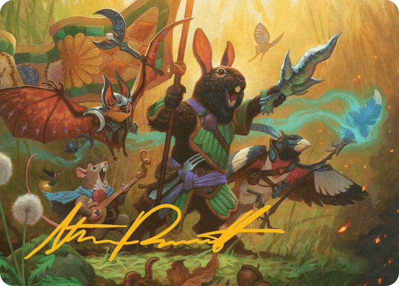 Valley Questcaller Art Card Gold Stamped Signature (4) [ASBLB]
