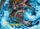 Mind Spiral Art Card Gold Stamped Signature (8) [ASBLB]