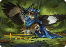Mockingbird Art Card Gold Stamped Signature (9) [ASBLB]