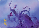 Coiling Rebirth Art Card Gold Stamped Signature (44) [ASBLB]