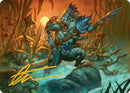 Persistent Marshstalker Art Card Gold Stamped Signature (14) [ASBLB]