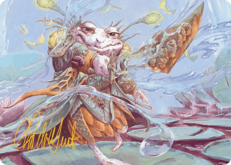 Glarb Calamitys Augur Art Card Gold Stamped Signature (40) [ASBLB]