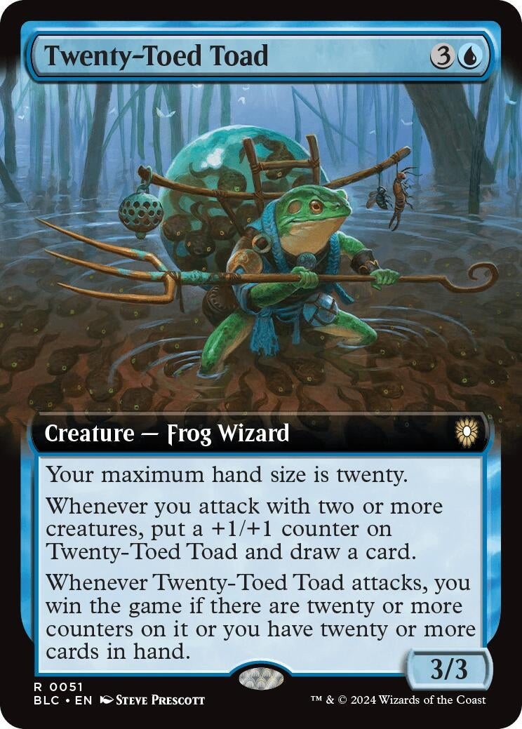 Twenty Toed Toad Extended Art (51) [BLC]