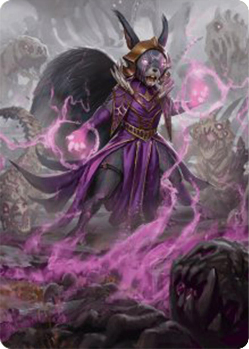 Liliana of the Dark Realms Art Card (51) [ASBLB]