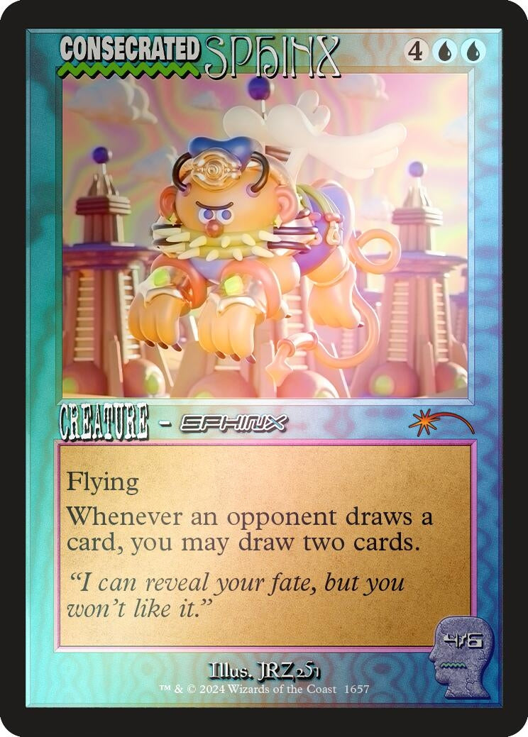 Consecrated Sphinx 1657 Rainbow Foil (1657) [SLD]