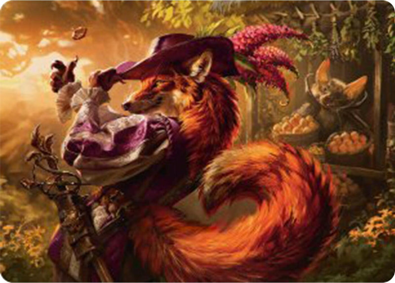Mr Foxglove Art Card (31) [ASBLB]