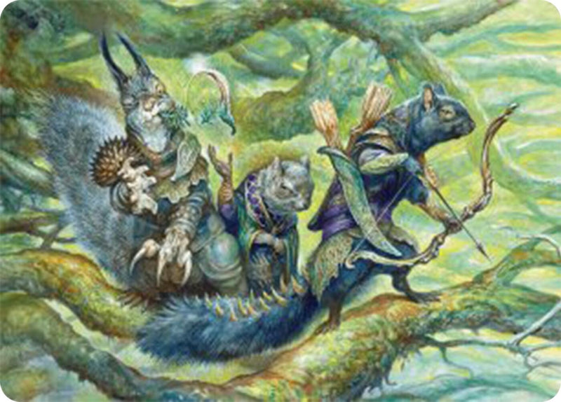 The Odd Acorn Gang Art Card (32) [ASBLB]