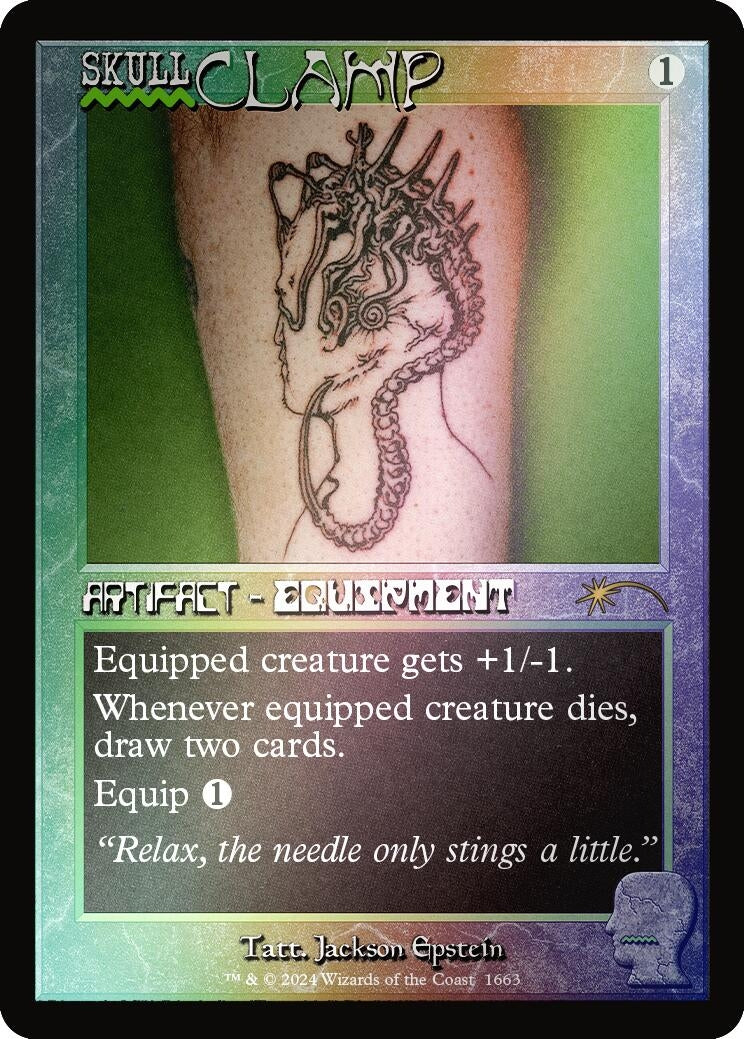 Skullclamp Rainbow Foil (1663) [SLD]