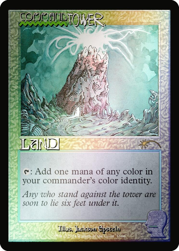 Command Tower 1666 Rainbow Foil (1666) [SLD]