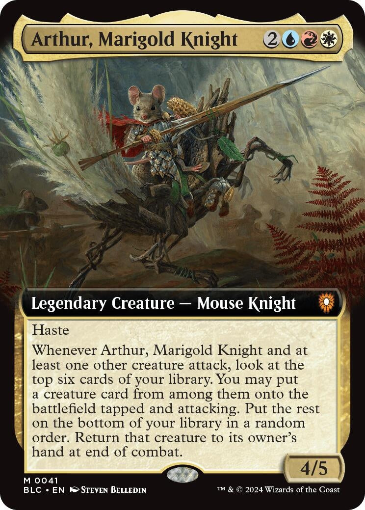 Arthur Marigold Knight Extended Art (41) [BLC]