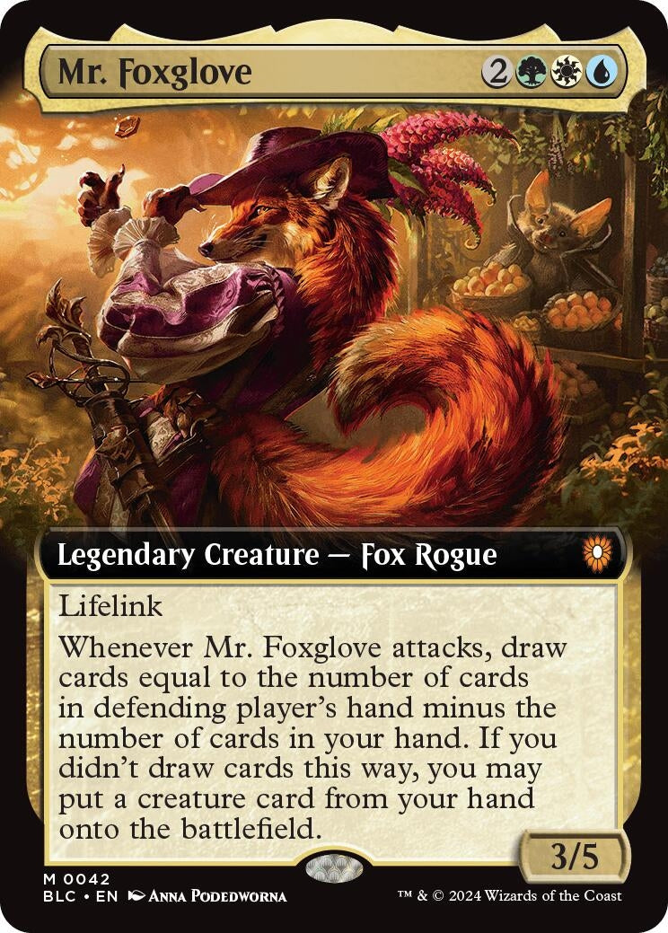 Mr. Foxglove Extended Art (42) [BLC]