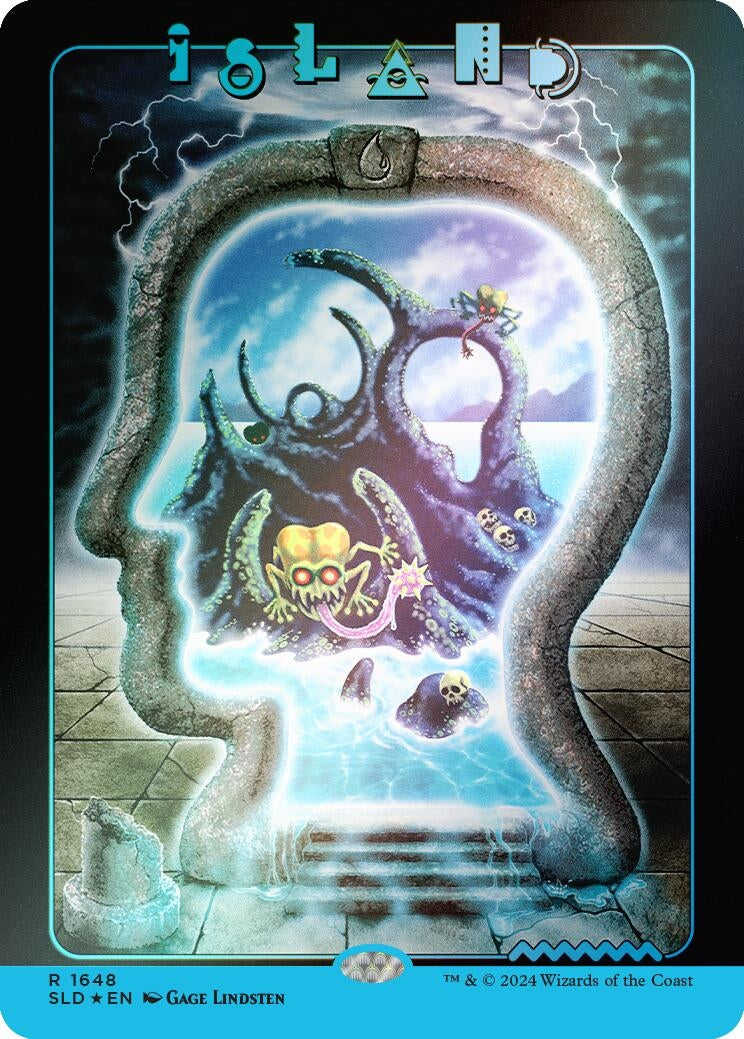 Island 1648 Rainbow Foil (1648) [SLD]