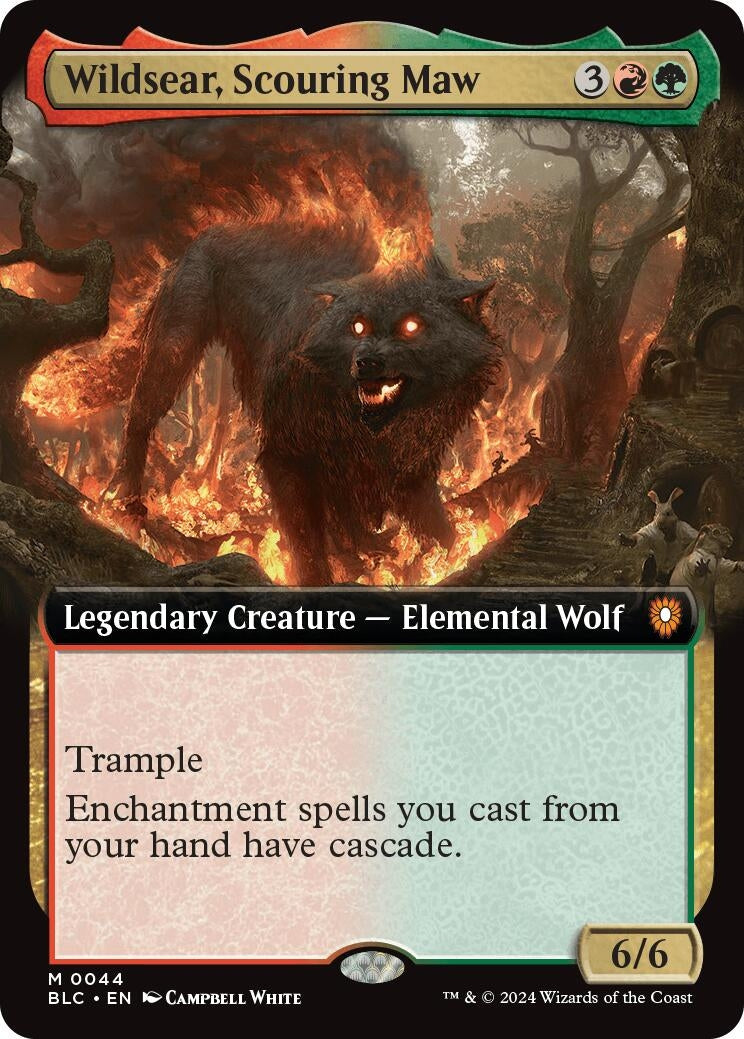 Wildsear Scouring Maw Extended Art (44) [BLC]
