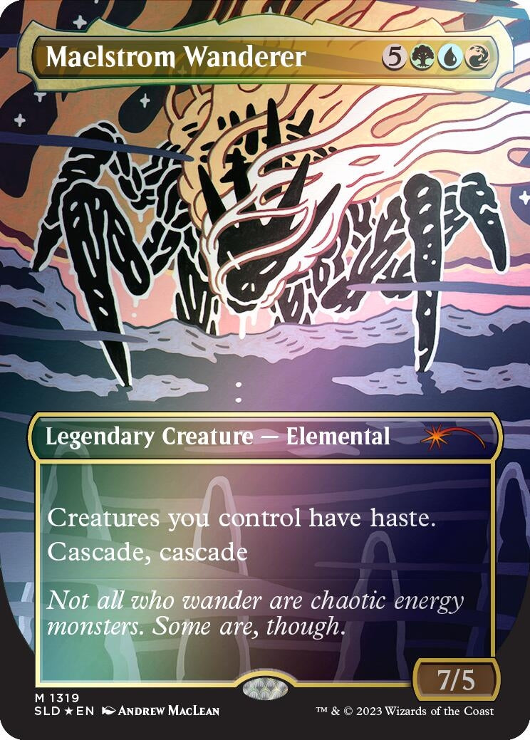 Maelstrom Wanderer Rainbow Foil (1319) [SLD]