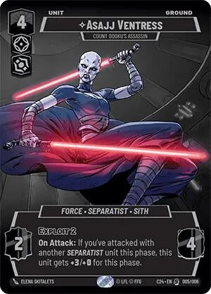 Image for Asajj Ventress - Count Dooku's Assassin [2024 Convention Exclusive]
