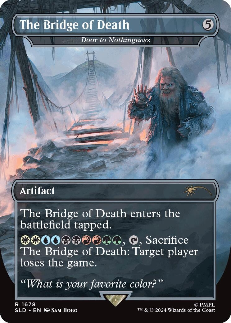 The Bridge of Death Door to Nothingness (1678) [SLD]