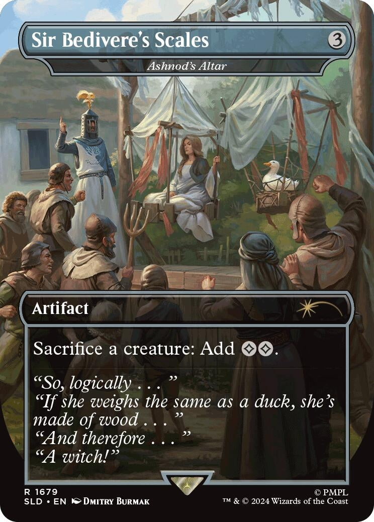 Sir Bediveres Scales Ashnods Altar (1679) [SLD]
