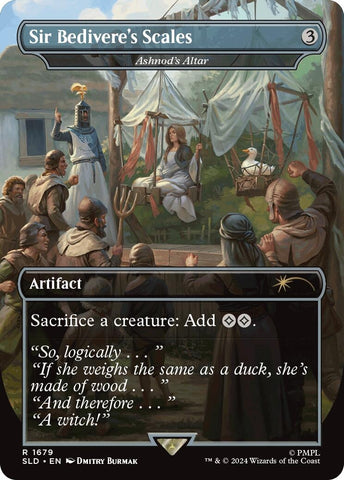 Sir Bediveres Scales Ashnods Altar (1679) [SLD]