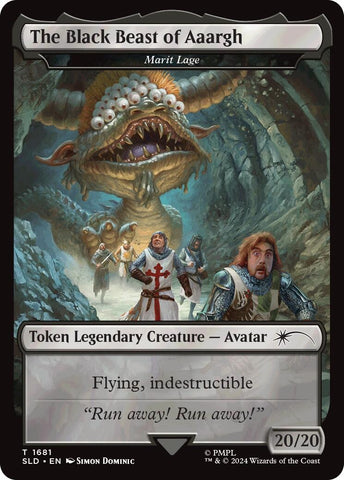 The Black Beast of Aaargh Marit Lage Token (1681) [SLD]