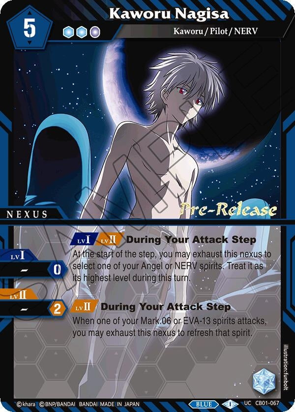 Kaworu Nagisa (CB01-067) [CB01 PRE]