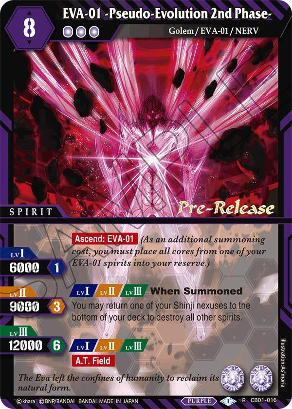 EVA 01 Pseudo Evolution 2nd Phase (CB01-016) [CB01 PRE]
