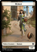 Human Soldier Double Sided Token (6 // 8) [BLC]