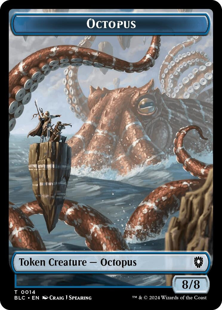 Octopus Rabbit Double Sided Token (14 // 3) [BLC]