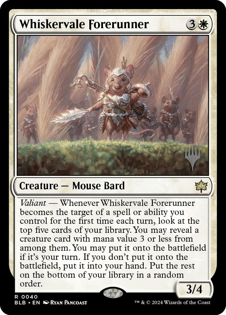 Whiskervale Forerunner (40) [PPBLB]