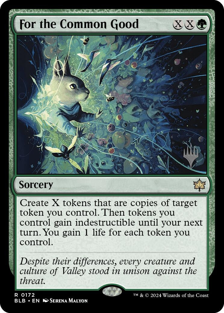 For the Common Good (172) [PPBLB]