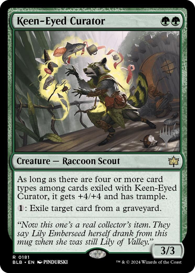 Keen Eyed Curator (181) [PPBLB]