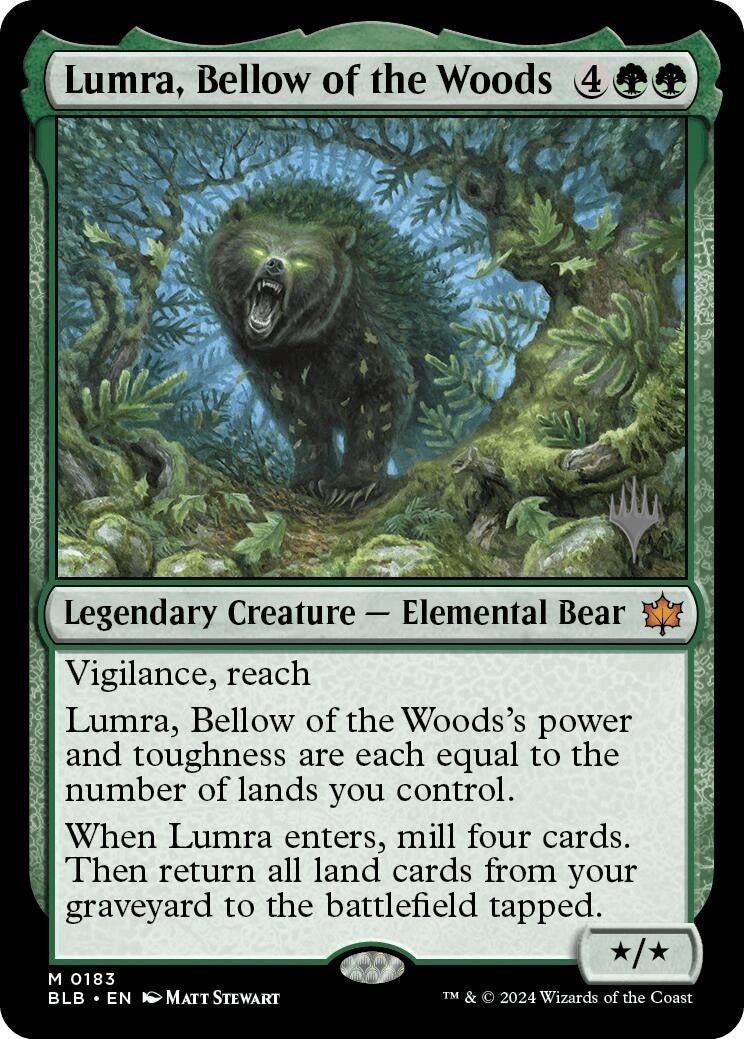 Lumra Bellow of the Woods (183) [PPBLB]