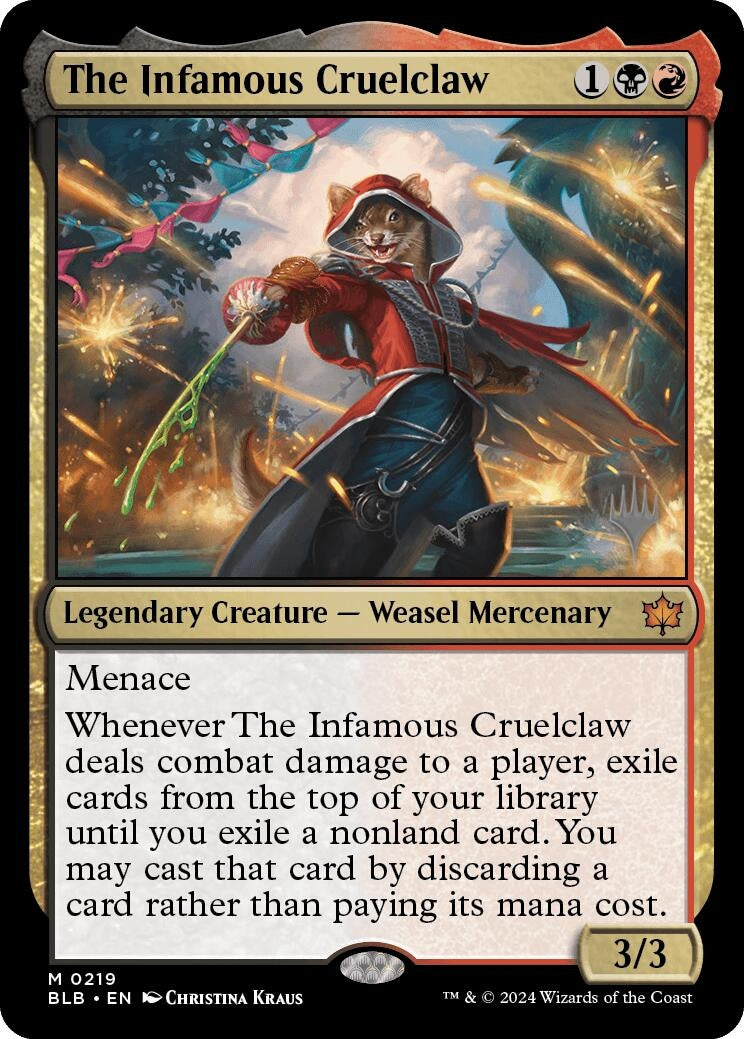 The Infamous Cruelclaw (219) [PPBLB]