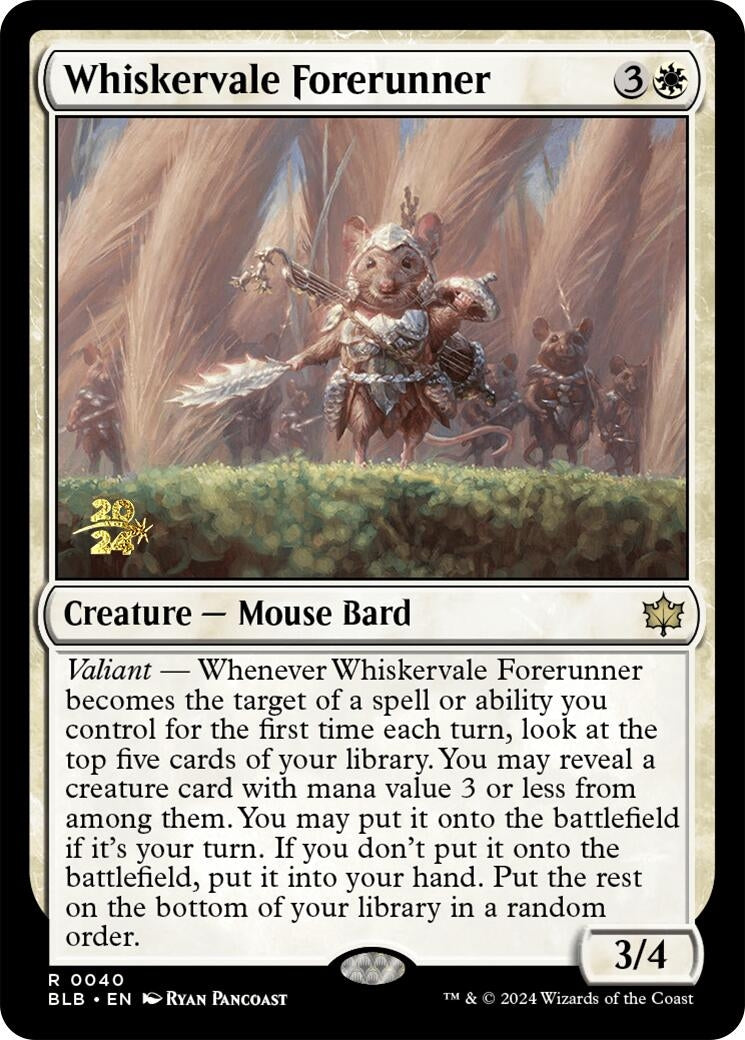 Whiskervale Forerunner (40) [PRE]