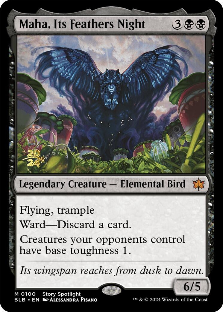 Maha Its Feathers Night (100) [PRE]