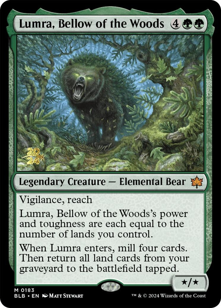 Lumra Bellow of the Woods (183) [PRE]