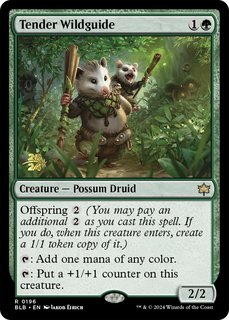 Tender Wildguide (196) [PRE]