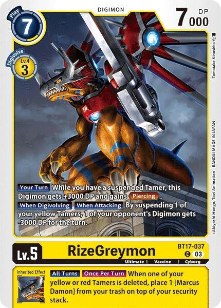 Image for RizeGreymon [Secret Crisis]