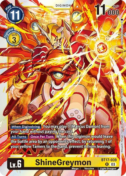 Image for ShineGreymon [Secret Crisis]