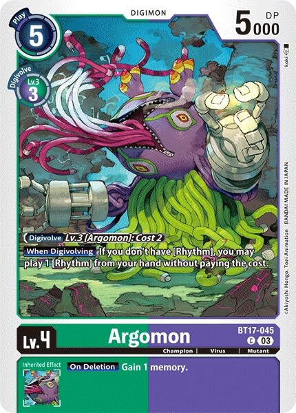 Image for Argomon - BT17-045 [Secret Crisis]