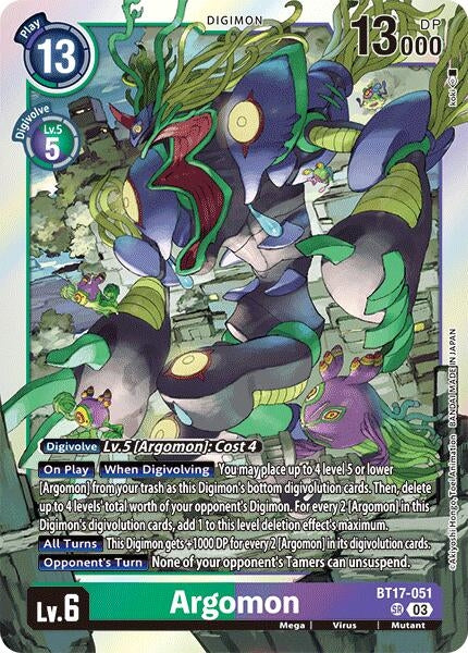 Image for Argomon - BT17-051 [Secret Crisis]