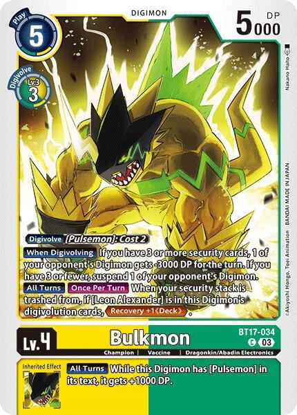 Image for Bulkmon [Secret Crisis]
