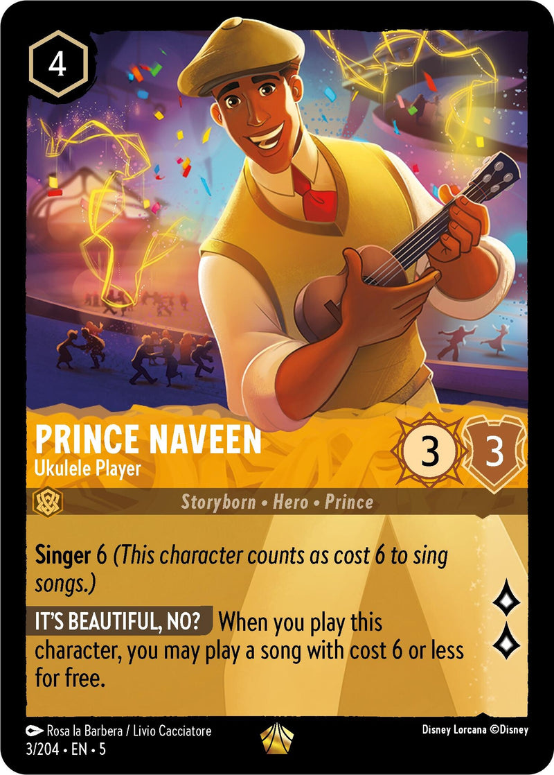 Prince Naveen Ukulele Player (3/204) [5]